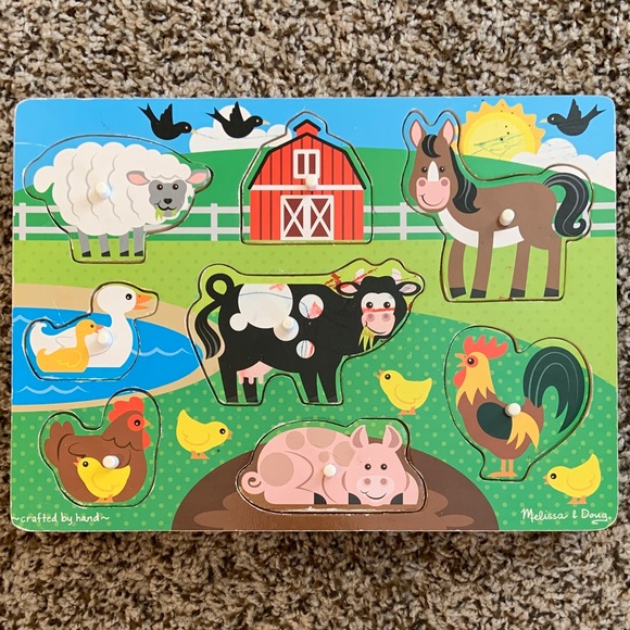 Puzzle Melissa & Doug Colorful Safari Animal Puzzle 4 - Picture 4 of 7